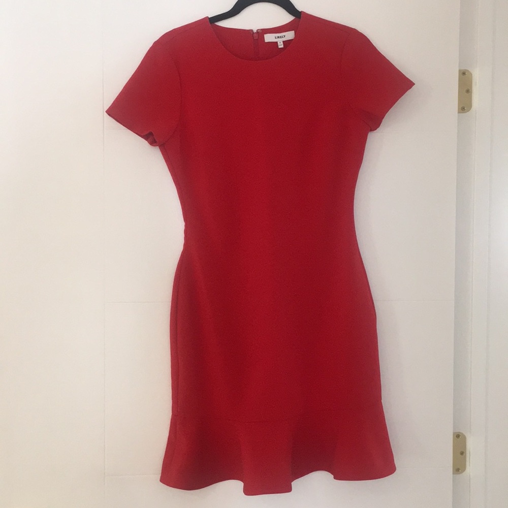 Likely red dress